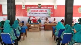 Sosialisasi Program B2SA (Beragam bergizi Seimbang dan Aman) TP PKK Kabupaten Gunungkidul